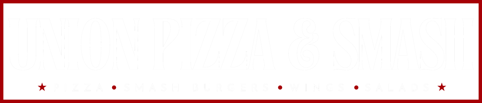 Pizza · Smash Burgers · Wings · Salads